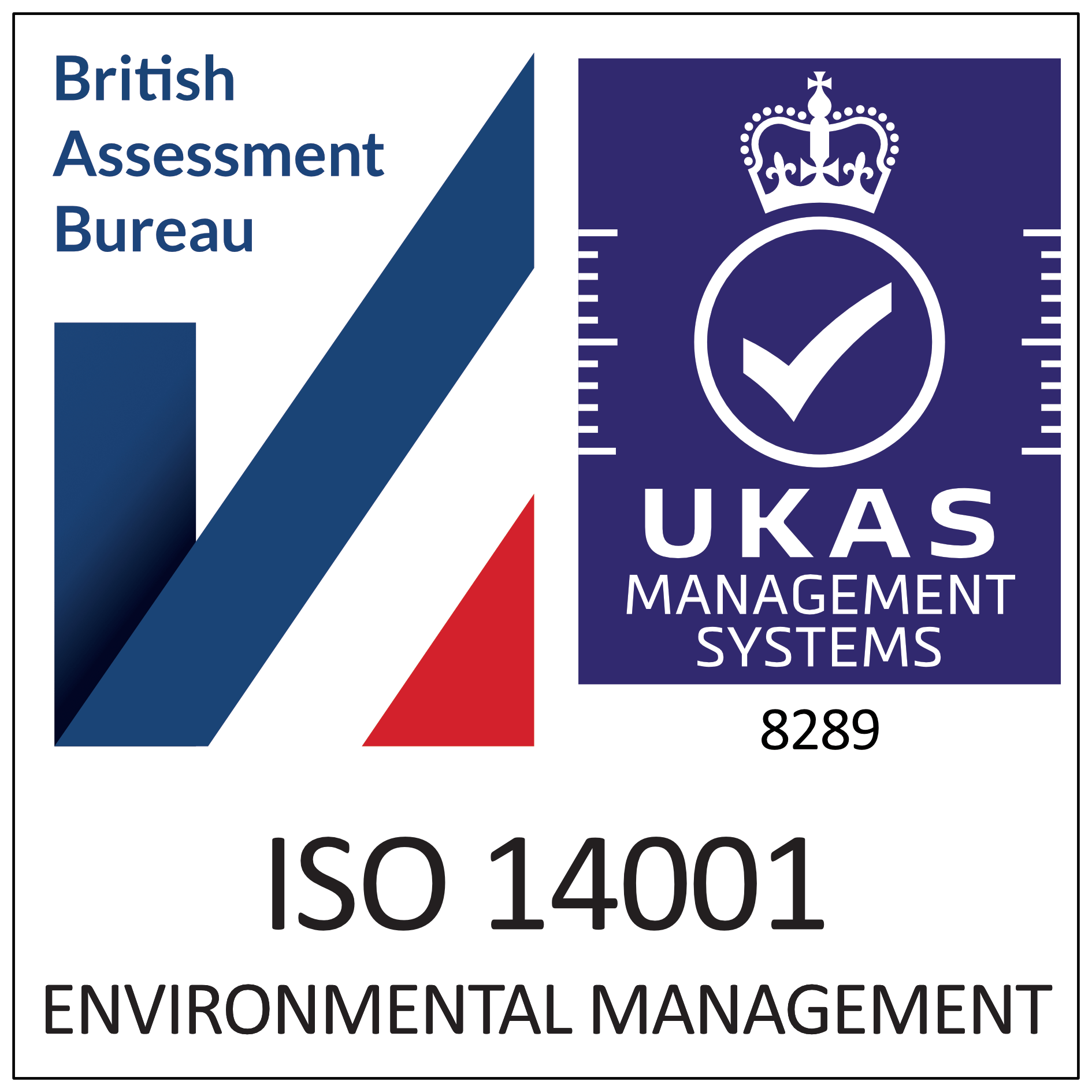 ISO 14001 Environmental Management certification